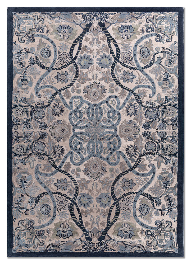 bodhi ivory wool and viscose hand tufted Rug - HeadShot bodhi ivory wool and viscose hand tufted Rug - HeadShot