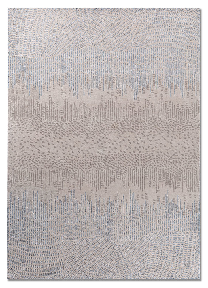 aprezo ivory wool and viscose hand tufted Rug - HeadShot aprezo ivory wool and viscose hand tufted Rug - HeadShot