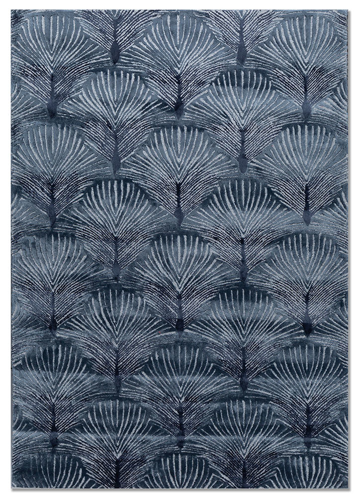 aurelia ivory viscose hand tufted Rug - HeadShot