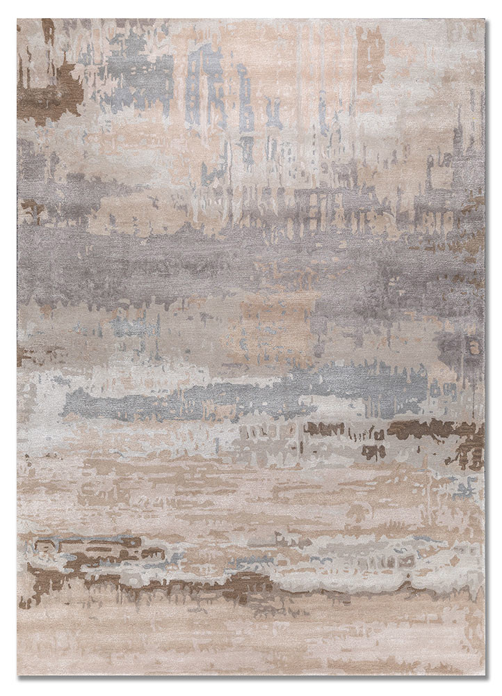 genesis ivory wool and viscose hand tufted Rug - HeadShot genesis ivory wool and viscose hand tufted Rug - HeadShot