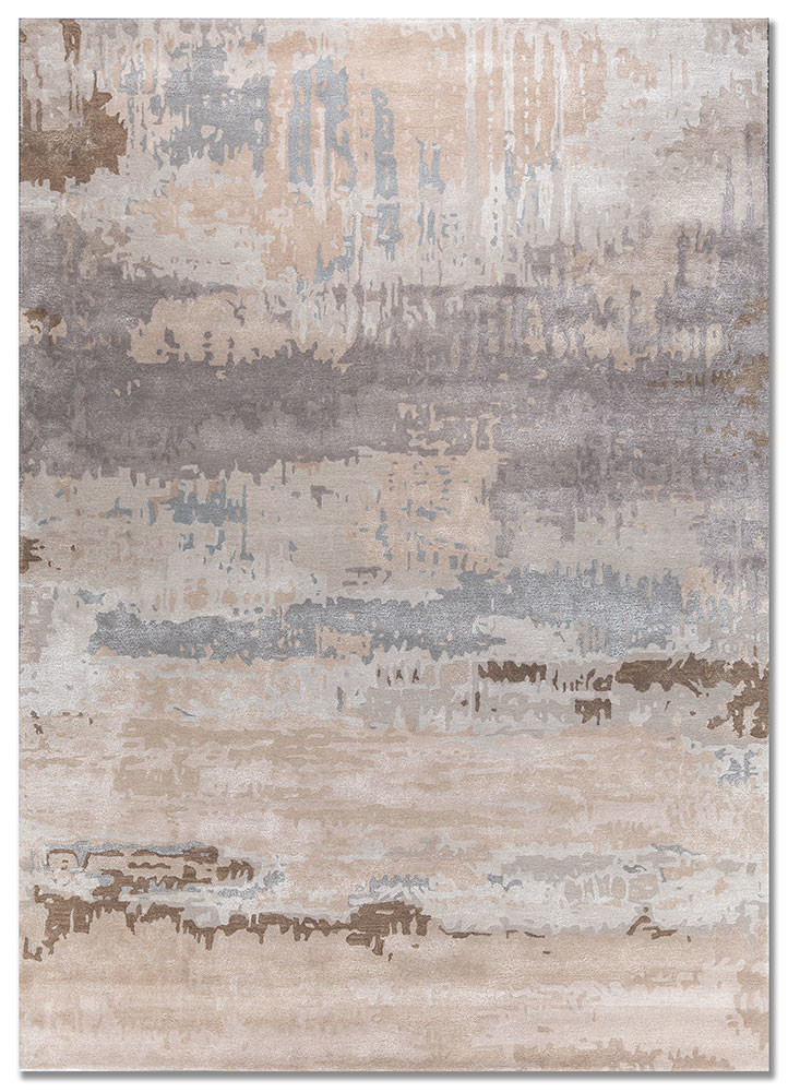 genesis ivory wool and viscose hand tufted Rug - HeadShot genesis ivory wool and viscose hand tufted Rug - HeadShot