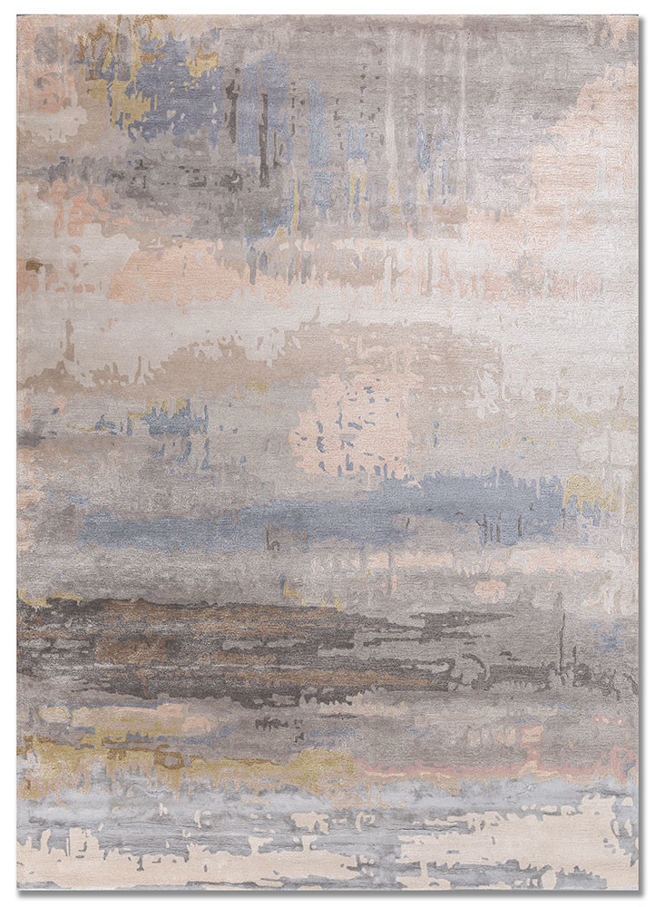 genesis ivory wool and viscose hand tufted Rug - HeadShot genesis ivory wool and viscose hand tufted Rug - HeadShot