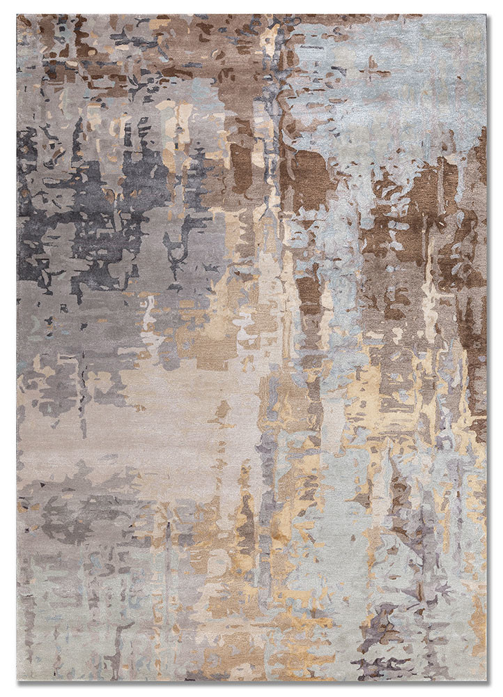 genesis ivory wool and viscose hand tufted Rug - HeadShot genesis ivory wool and viscose hand tufted Rug - HeadShot