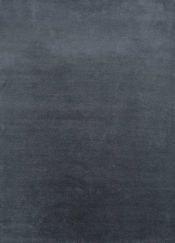 kairos grey and black wool hand knotted Rug
