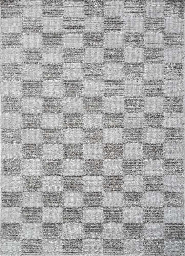 Saga Grey Black Hand Loom Nylon Rugs-Tx-2409-Jaipur Rugs SG