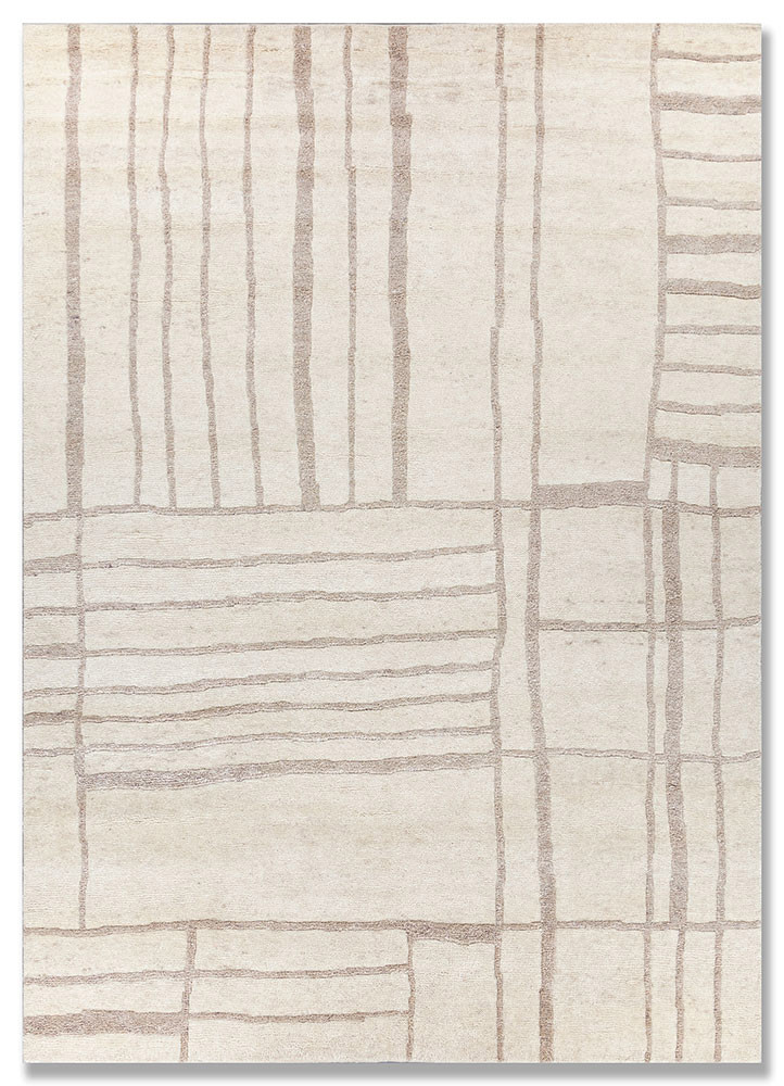 hula ivory wool hand knotted Rug - HeadShot hula ivory wool hand knotted Rug - HeadShot