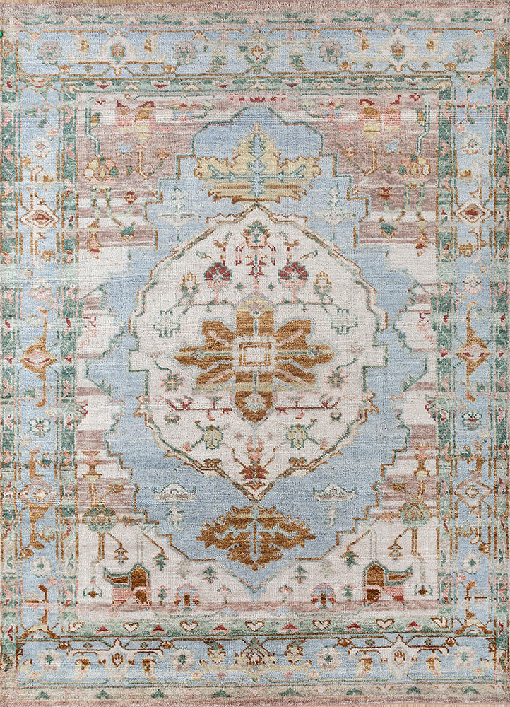 savana pink and purple wool hand knotted Rug - HeadShot savana pink and purple wool hand knotted Rug - HeadShot