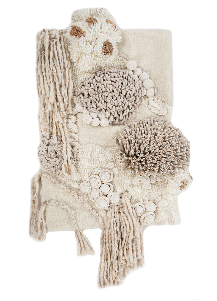 wall art ivory wool wall art WALL ART & TAPESTRY - HeadShot