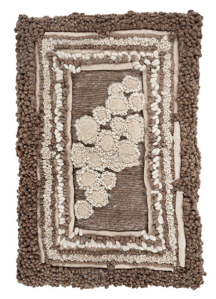 wall installation beige and brown wool wall art WALL ART & TAPESTRY - HeadShot wall installation beige and brown wool wall art WALL ART & TAPESTRY - HeadShot