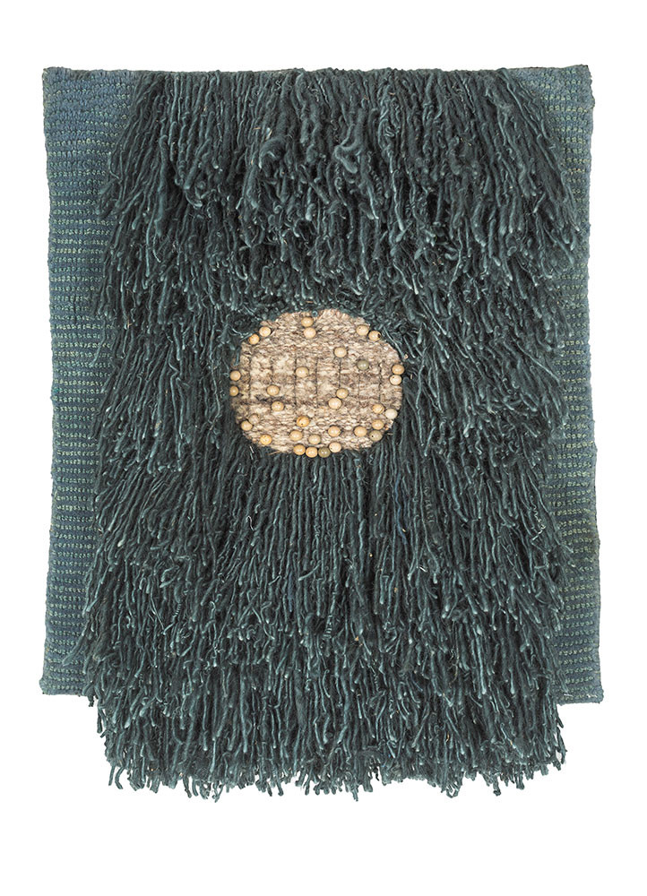 wall art blue wool wall art WALL ART & TAPESTRY - HeadShot