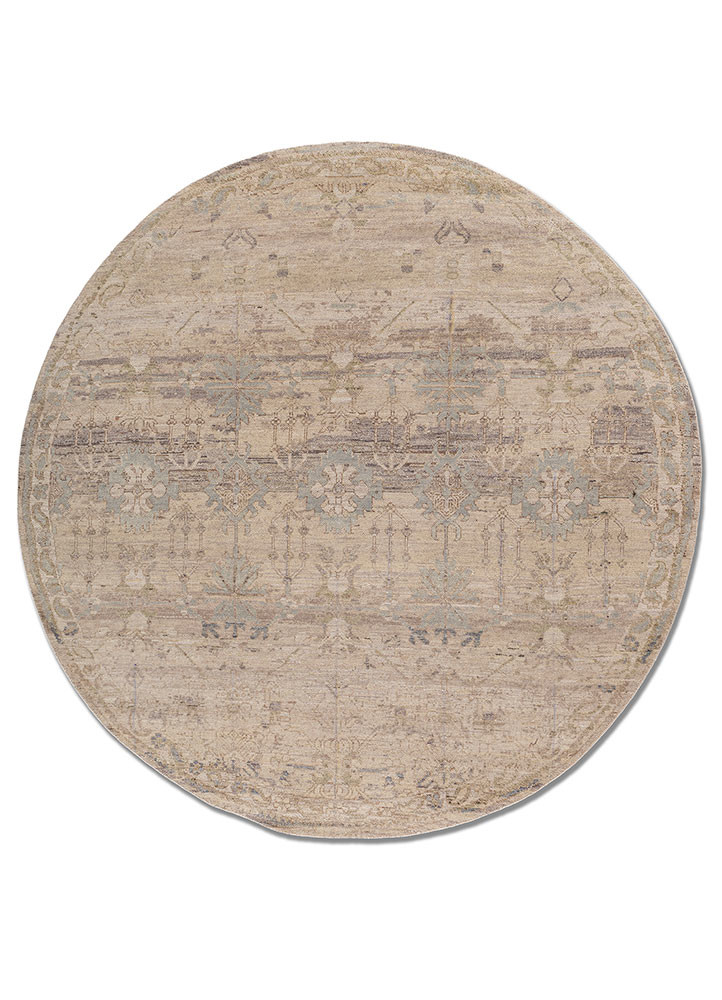 someplace in time ivory afghan wool hand knotted Rug - HeadShot someplace in time ivory afghan wool hand knotted Rug - HeadShot