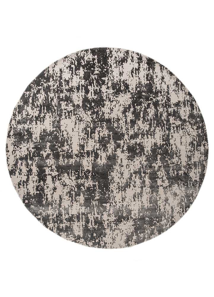chaos theory by kavi ivory wool and bamboo silk hand knotted Rug - HeadShot chaos theory by kavi ivory wool and bamboo silk hand knotted Rug - HeadShot