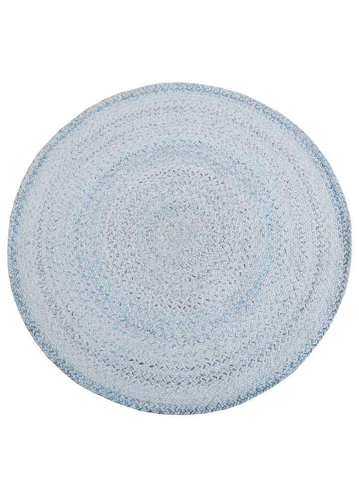 abrash blue polyester flat weaves Rug - HeadShot abrash blue polyester flat weaves Rug - HeadShot