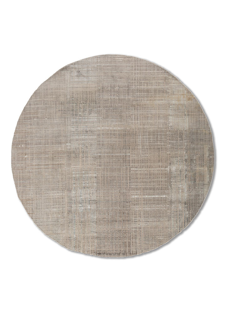 unstring by kavi ivory wool and bamboo silk hand knotted Rug - HeadShot unstring by kavi ivory wool and bamboo silk hand knotted Rug - HeadShot