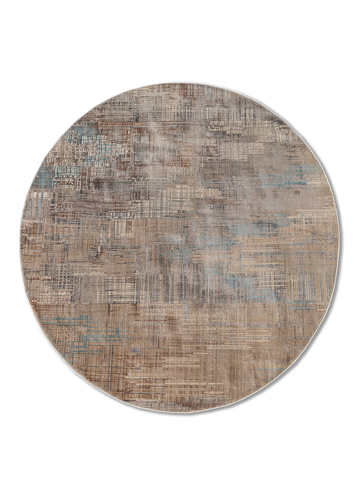 unstring by kavi grey and black wool and bamboo silk hand knotted Rug - HeadShot unstring by kavi grey and black wool and bamboo silk hand knotted Rug - HeadShot