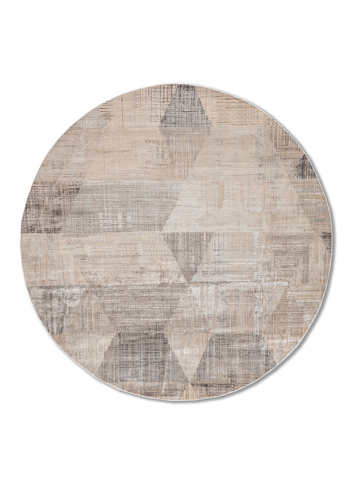 unstring by kavi ivory wool and bamboo silk hand knotted Rug - HeadShot unstring by kavi ivory wool and bamboo silk hand knotted Rug - HeadShot
