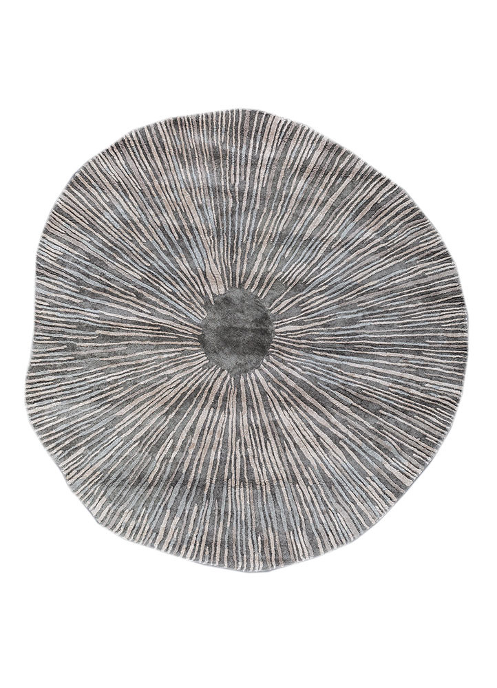 caliedo blue viscose hand tufted Rug - HeadShot caliedo blue viscose hand tufted Rug - HeadShot