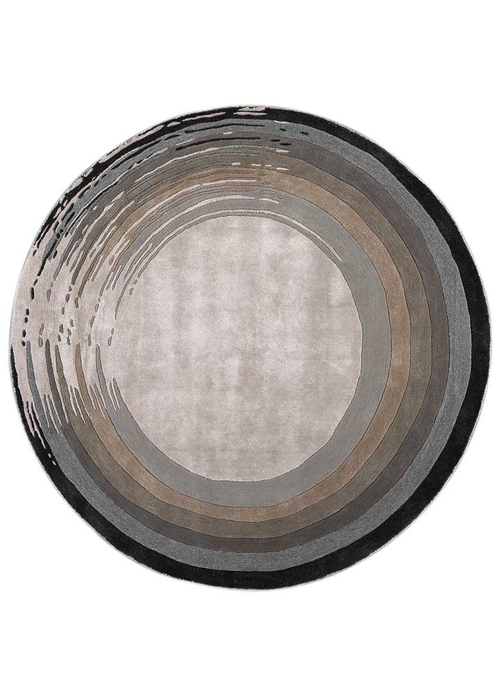 aprezo ivory wool and viscose hand tufted Rug - HeadShot aprezo ivory wool and viscose hand tufted Rug - HeadShot