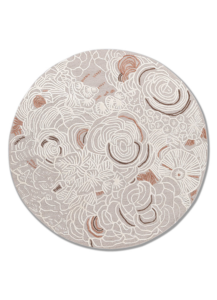 aurelia ivory wool and viscose hand tufted Rug - HeadShot aurelia ivory wool and viscose hand tufted Rug - HeadShot