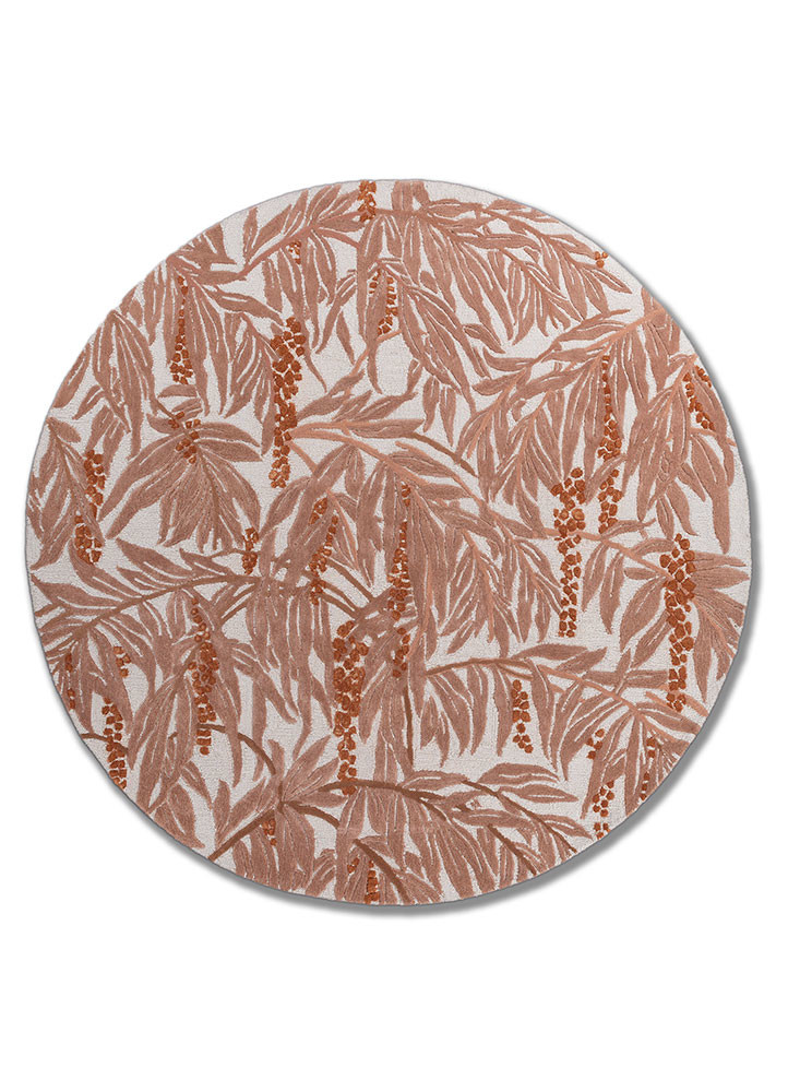 aurelia ivory wool and viscose hand tufted Rug - HeadShot