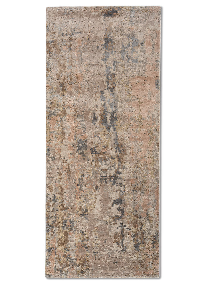 uvenuti ivory wool and bamboo silk hand knotted Rug - HeadShot uvenuti ivory wool and bamboo silk hand knotted Rug - HeadShot