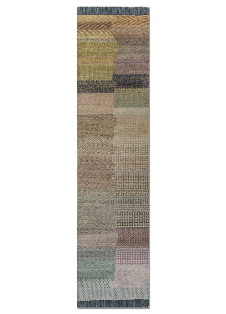 kavi x manchaha green wool hand knotted Rug - HeadShot kavi x manchaha green wool hand knotted Rug - HeadShot