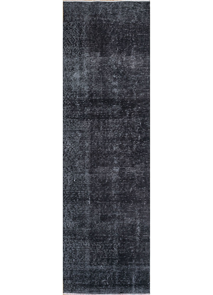 lacuna grey and black wool hand knotted Rug - HeadShot lacuna grey and black wool hand knotted Rug - HeadShot