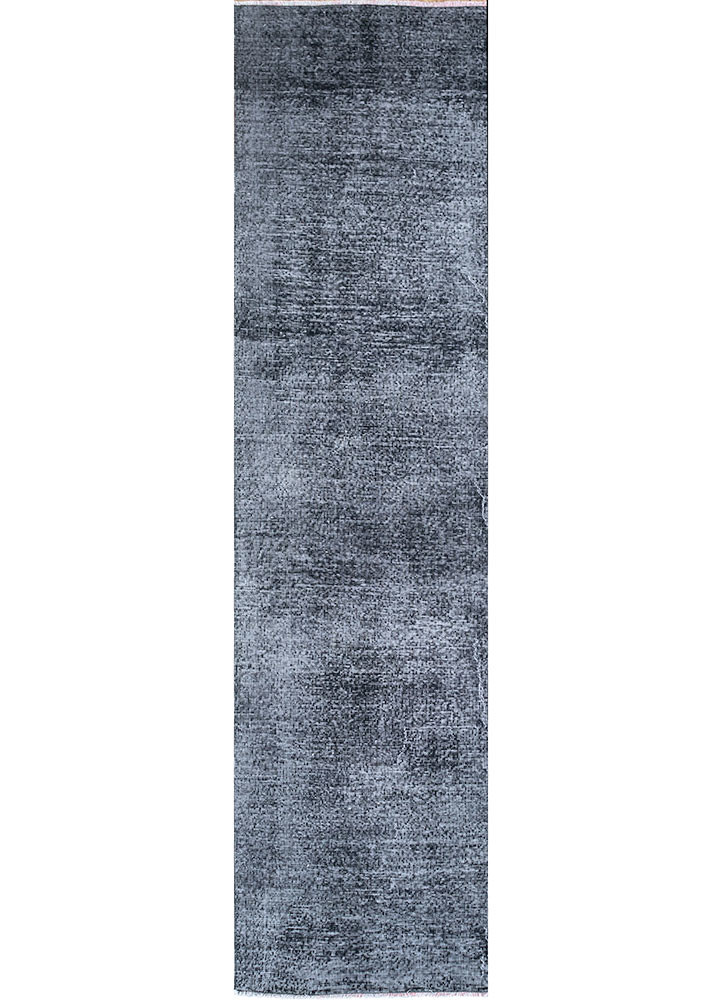 lacuna grey and black wool hand knotted Rug - HeadShot lacuna grey and black wool hand knotted Rug - HeadShot