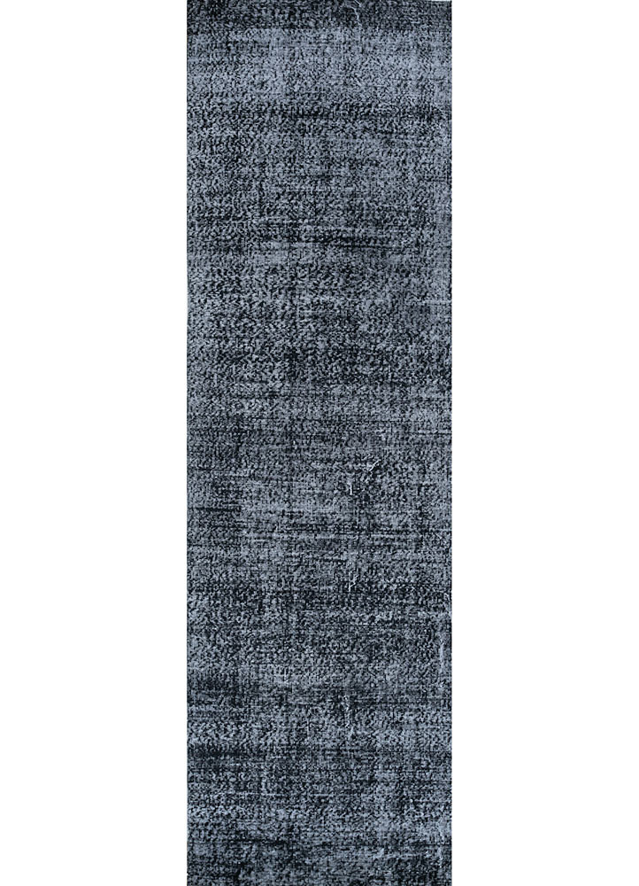 lacuna grey and black wool hand knotted Rug - HeadShot lacuna grey and black wool hand knotted Rug - HeadShot