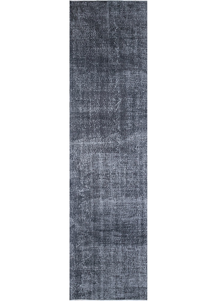 lacuna grey and black wool hand knotted Rug - HeadShot lacuna grey and black wool hand knotted Rug - HeadShot