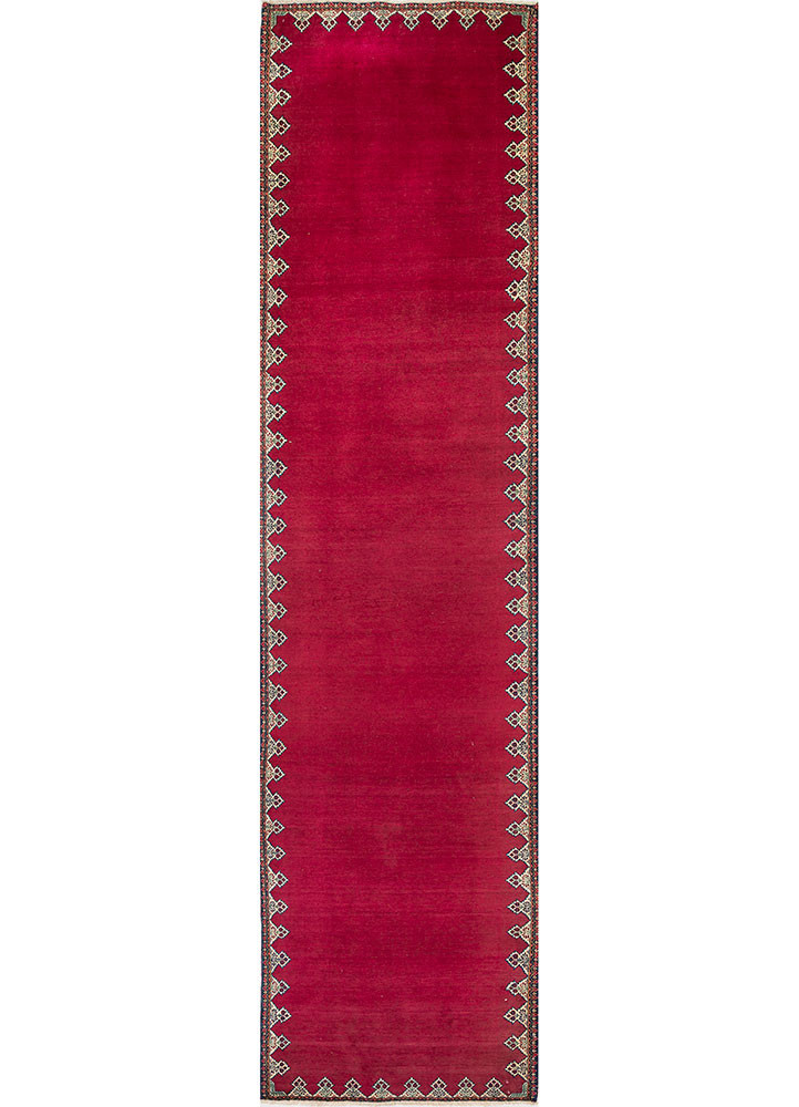 aalam pink and purple wool hand knotted Rug - HeadShot aalam pink and purple wool hand knotted Rug - HeadShot