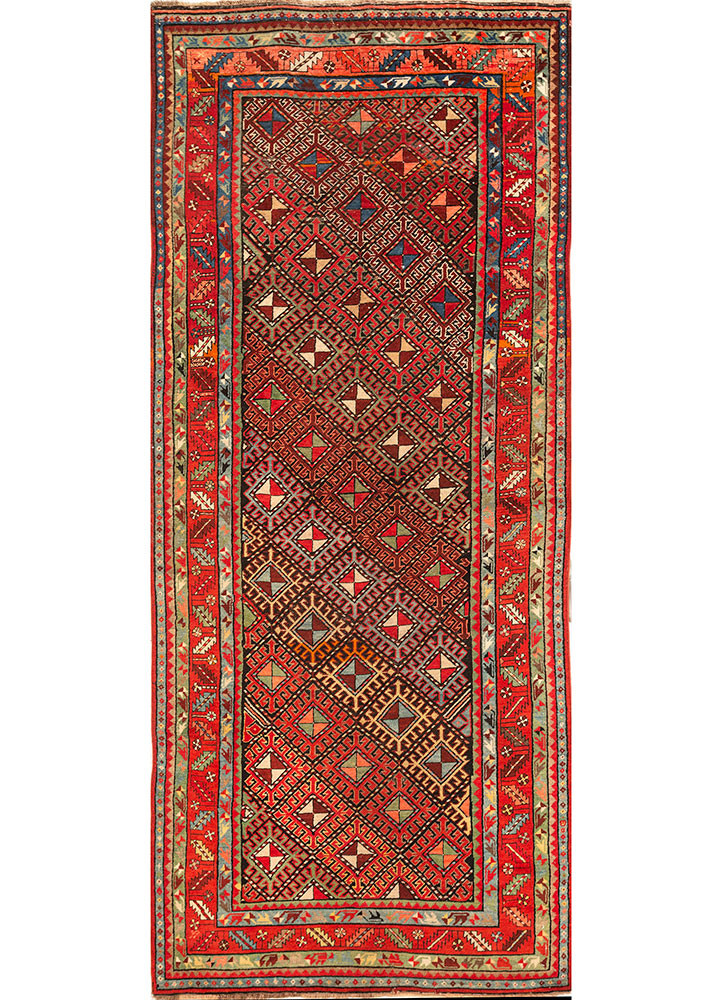 kiaan pink and purple wool hand knotted Rug - HeadShot kiaan pink and purple wool hand knotted Rug - HeadShot