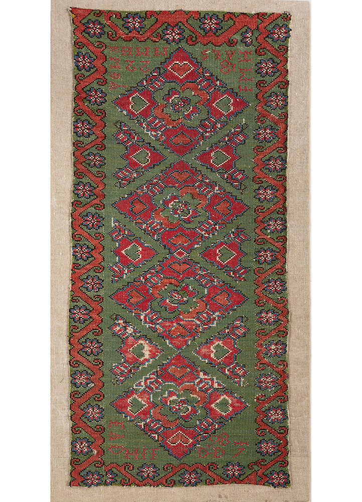 bespoke sile green wool wall art WALL ART & TAPESTRY - HeadShot