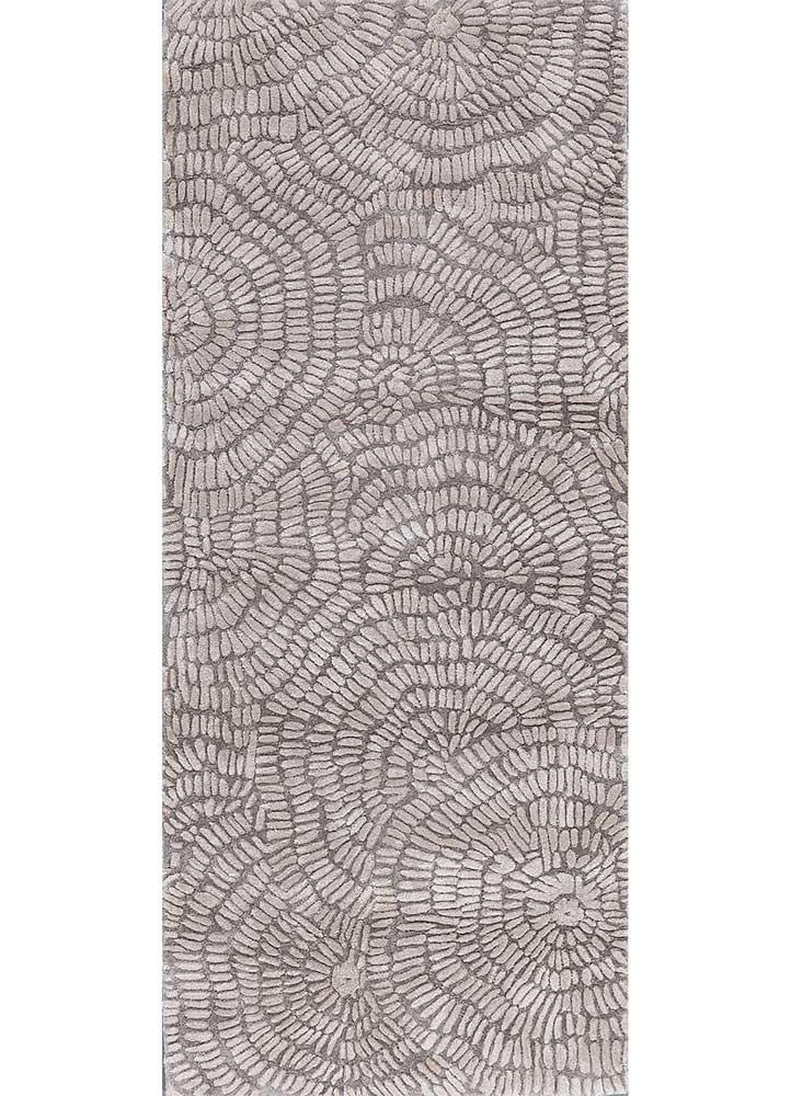 aurelia grey and black viscose hand tufted Rug - HeadShot aurelia grey and black viscose hand tufted Rug - HeadShot
