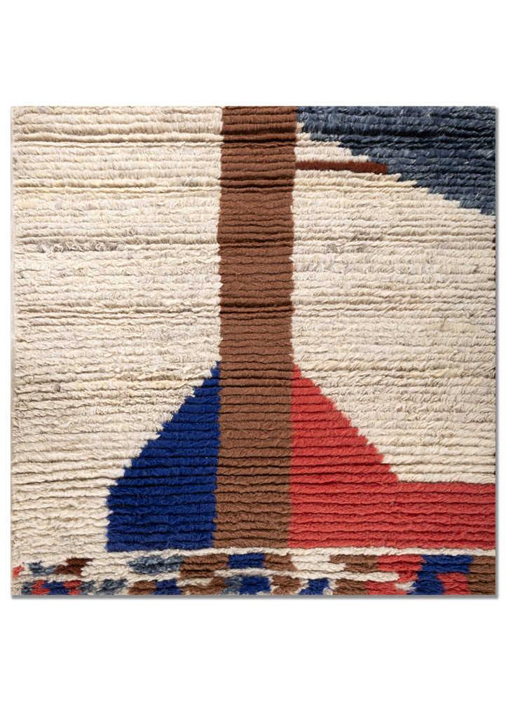 zuri ivory wool hand knotted Rug - HeadShot zuri ivory wool hand knotted Rug - HeadShot