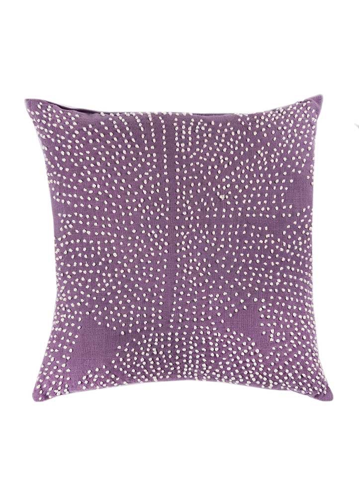 cushion pink and purple cotton cushion cover Home Textile - HeadShot