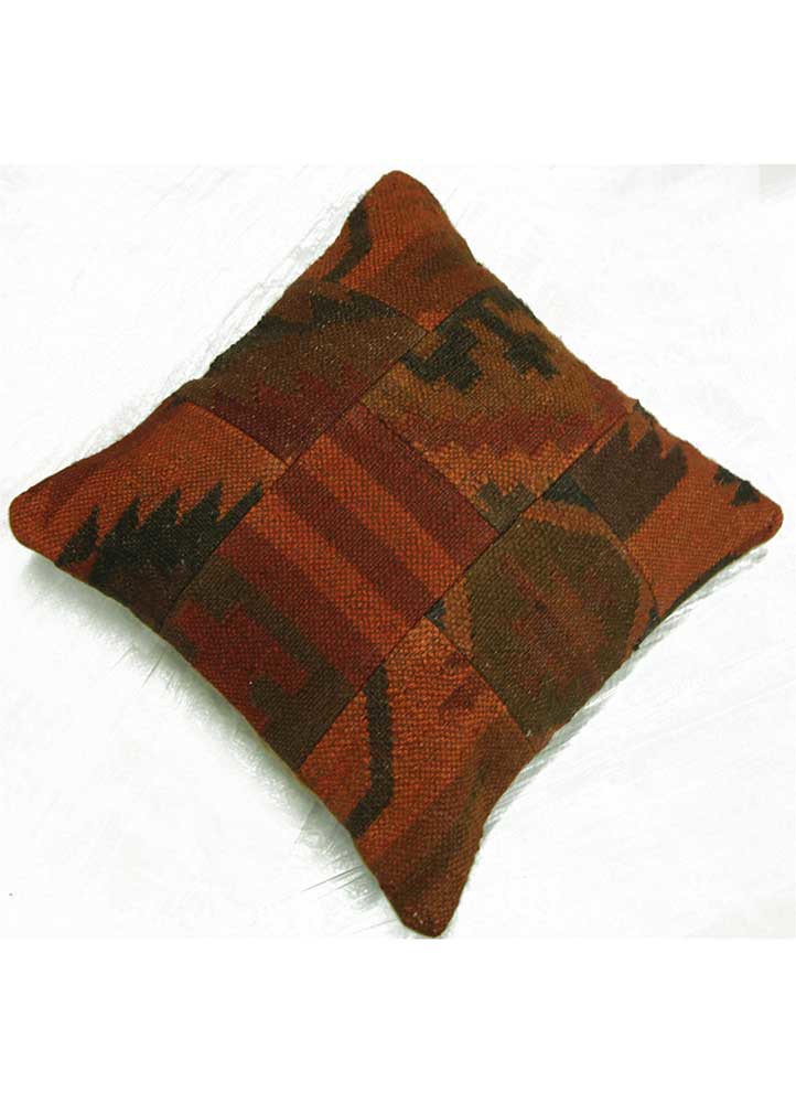 cushion red and orange jute and hemp cushion cover Home Textile - HeadShot cushion red and orange jute and hemp cushion cover Home Textile - HeadShot