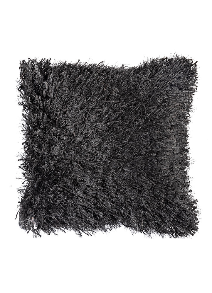 grey and black grey and black polyester cushion cover Rug