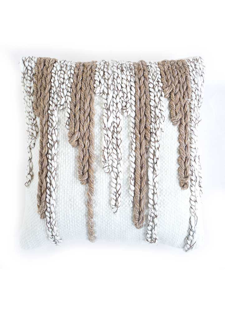 cushion ivory wool cushion cover Home Textile - HeadShot