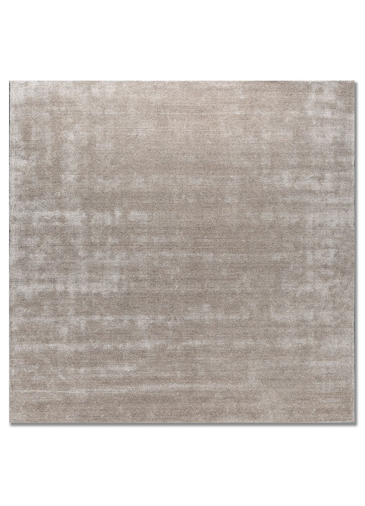 basis grey and black wool and viscose hand loom Rug - HeadShot basis grey and black wool and viscose hand loom Rug - HeadShot