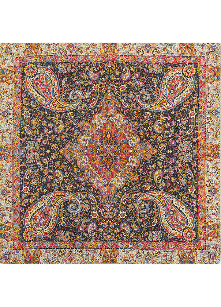 gulmarg grey and black silk and zari wall art WALL ART & TAPESTRY - HeadShot gulmarg grey and black silk and zari wall art WALL ART & TAPESTRY - HeadShot