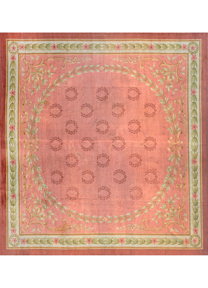 aalam red and orange wool hand knotted Rug - HeadShot aalam red and orange wool hand knotted Rug - HeadShot