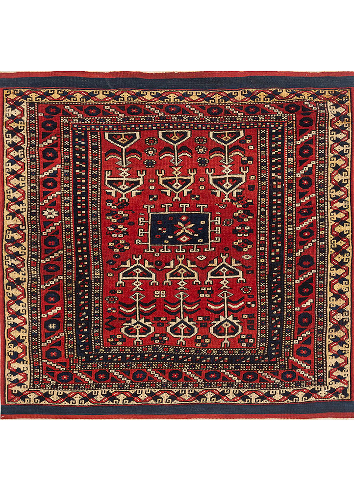 bespoke sile red and orange wool wall art WALL ART & TAPESTRY - HeadShot
