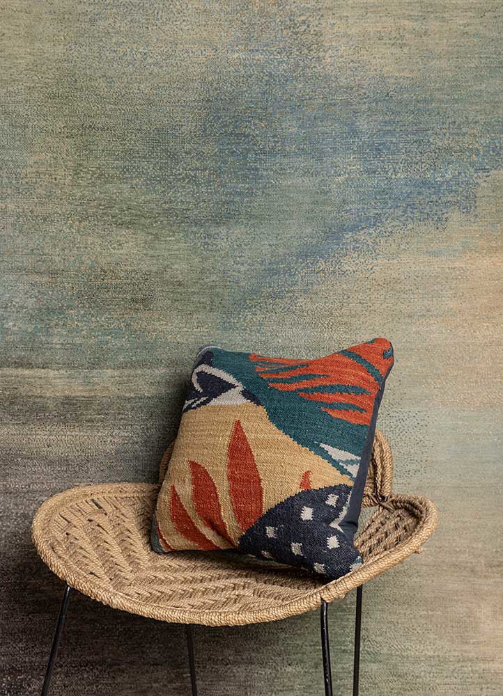 cushion red and orange wool cushion cover Home Textile - HeadShot cushion red and orange wool cushion cover Home Textile - HeadShot