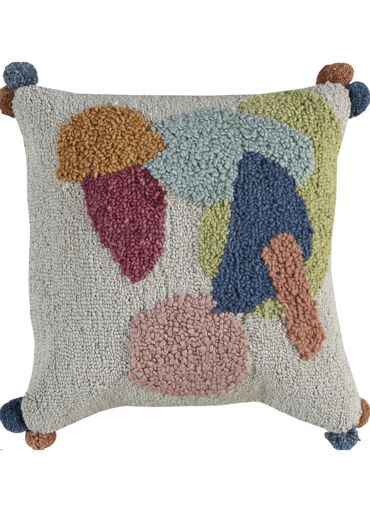 cushion ivory wool & viscose & silk Home Textile - HeadShot cushion ivory wool & viscose & silk Home Textile - HeadShot
