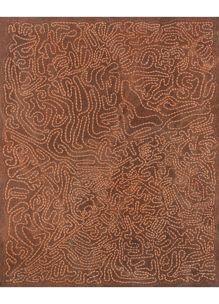 wall art beige and brown wool wall art WALL ART & TAPESTRY - HeadShot