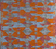 Apricot Orange / Sky Blue