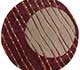 vintage claret / flax