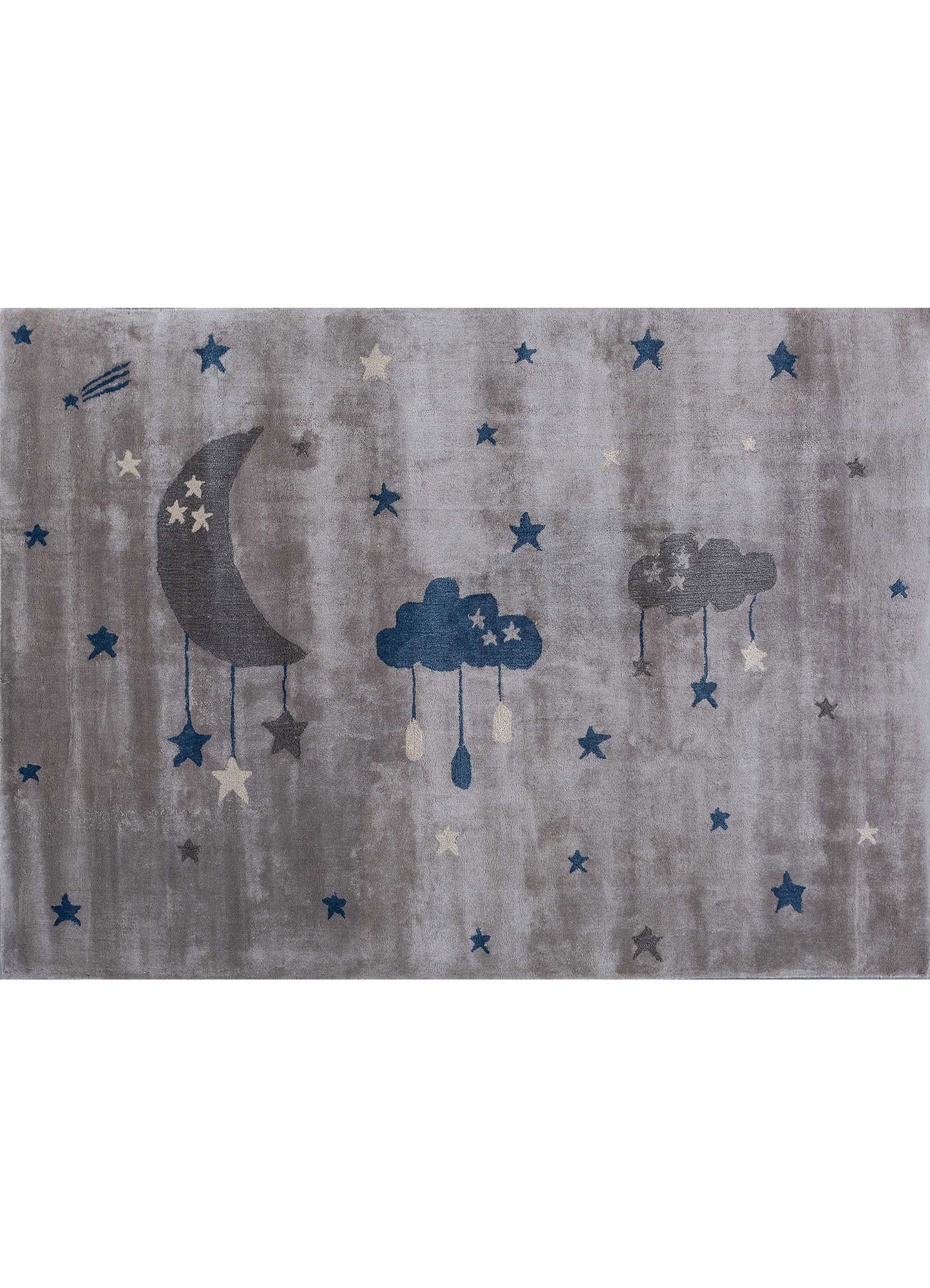 Conveti Rug Confetti Grey & Black Hand Tufted Wool & Viscose Rugs-Tra-14872-Jaipur ...