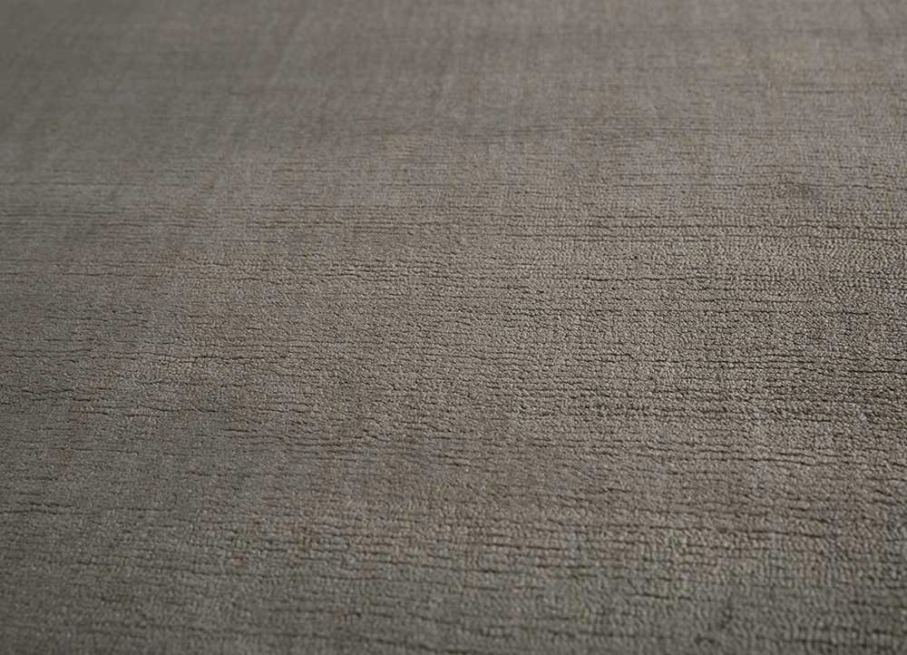 basis blue viscose hand loom Rug - Loom